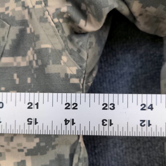 U.S. Military Mens Army Combat Uniform Digital Camo Coat Green Tan Size L - Picture 6 of 14